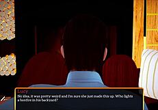 Teen redhead gets bold fucking in family cartoon.