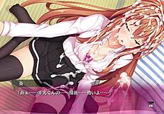 Lingerie-clad girls in bukkake hentai blowbang game