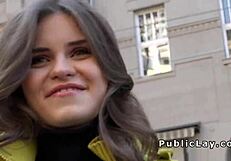 i picked up this street girl and fucked her pussy hard in public