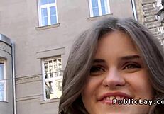 i picked up this street girl and fucked her pussy hard in public