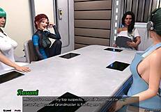 3D animated big tits and huge dick Maledom BDSM