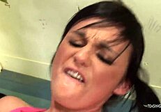 seeing lexi kiss brunette turns fun into interracial foursome