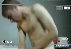 Hot russian twink solo and naked gay boy movie