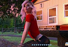 Caught Eve Masturbating In Shower!