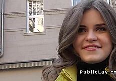 i picked up this street girl and fucked her pussy hard in public