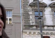 i picked up this street girl and fucked her pussy hard in public