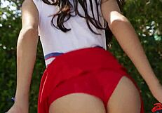 Angel Del Rey's pretty teen 18+ pussy gets rough group action