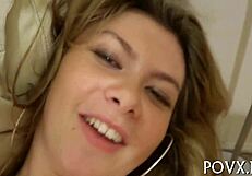 Cassy Lynn's sloppy blowjob!