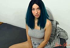 I found my step-sister in the middle of a porn shoot