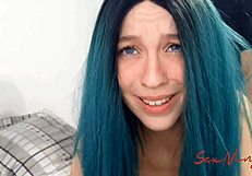 I found my step-sister in the middle of a porn shoot