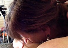 Granny Carmen's POV Deepthroat: Experienced and Wild