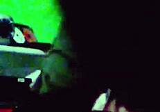 Blonde whore devours monster cock in couple's blowjob scene!