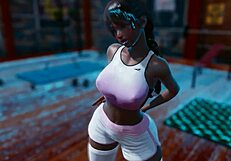 Hot Pawg Works Out at Gym