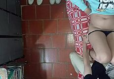 Colombian Stepmom Fucked By Stepson On Ceiling Cam