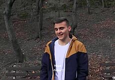 Feel The Rough Passion As This Euro Twink Gets Hunted For Anal.