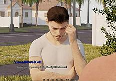 3D animated coffee shop in Matrix Hearts Blue Otter Games