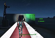 Fallout 4 and Cyberpunk 2077 themed anime hot fashion