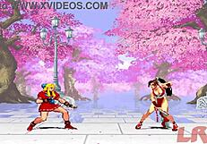 TQH 0 MaiチームがChunliチームとアニメアクションで戦う