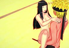 Naruto fucks Hinata in hentai