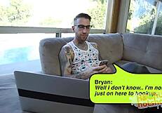 Hannah Hartman: Throat Fucked in Garage Before Riding Monster Cock