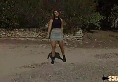 Slutty Milf Lexie Gets Assfucked By Huge Interracial Cock Outdoors