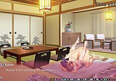 My heart aches seeing wife's pussy change while I'm away in hentai.