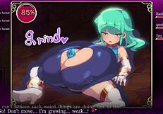 Curvy Big Tits Succubus Mage Kanade's Futanari Dungeon Quest Creampie Part 3