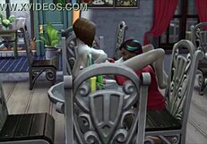 Karen's Hard At Work In Wicked Of Whimsville, Getting Her Pussy Licked And Ass Fucked Publicly