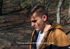 Feel The Rough Passion As This Euro Twink Gets Hunted For Anal.