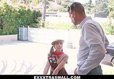 Petite Teen Sucks Big Cock For Sales