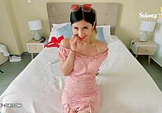 Petite girlfriend loves rough anal sex with big cock
