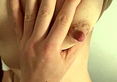 my hot pussy rubbing got cum dripping in my panties