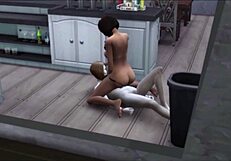 Karen's Hard At Work In Wicked Of Whimsville, Getting Her Pussy Licked And Ass Fucked Publicly