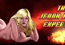 Wow, Jenna Jaymes fa un deepthroat bagnato da vicino in 1080p mozzafiato