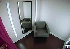 fitting-room fun with katya clover trying micro bikinis