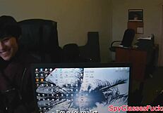 Stunning Amateur Teen Rides Cock Hard in POV Action