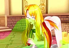 Elegant Japanese sister in uncensored fetish training with forced ejaculation