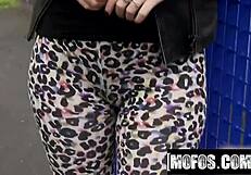 misha cross gives blowjob in public pickup