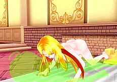 Elegant Japanese sister in uncensored fetish training with forced ejaculation