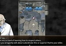 Karryn's Rough Threesome With Slime Monster And Thug In Prison Hentai