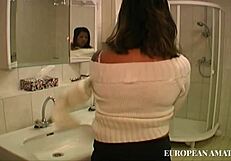 The asian nurse is always late and to be forgiven sucks cock well