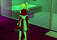 Mordred strokes you and lets you cum inside!