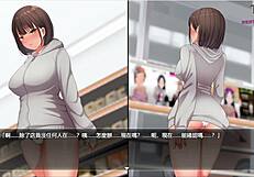 Midnight convenience store adventure in skimpy underwear seeking thrilling stimulation