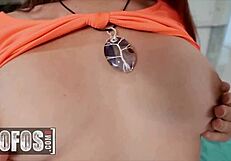 jmac pounds bailey base's wet pussy then cums on her face