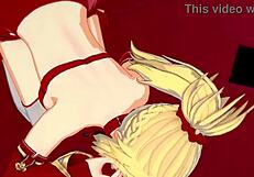 Mordred strokes you and lets you cum inside!