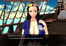 Don't tell anyone you saw this uncensored One Piece ero ero episode!