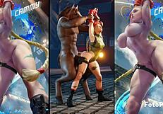 STF Cammy's Compilation Showcases Monster Cock Adventures