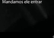 Skinny wife taken by many while cuckold films.