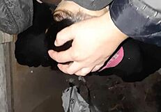 Two village girls fucked in barn with dirty talk