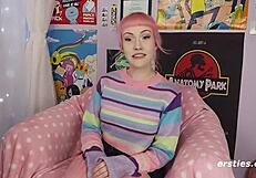 Evie enjoys double penetration fun 😍